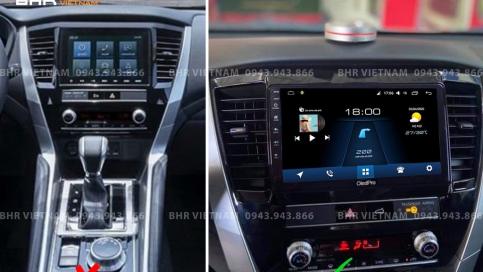 Màn hình DVD Android liền camera 360 xe Mitsubishi Pajero Sport 2018 - nay | Oled Pro X8S 